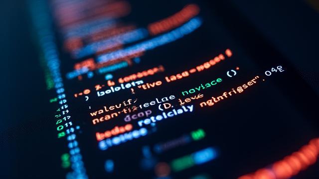 Code JavaScript affiché sur un écran avec des éléments graphiques illustrant une micro-interaction subtile sur une interface utilisateur.