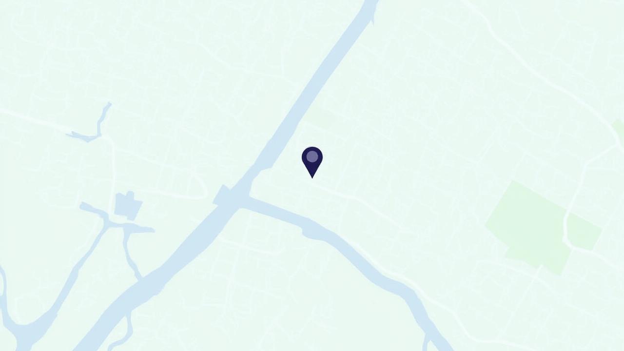 Emplacement de Chêne d'Or à Lyon, France sur une carte routière